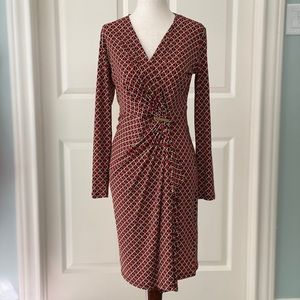 Michael Kors faux wrap dress
